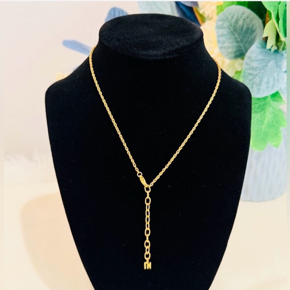 EUC Nina Ricci NR Crystal Teardrop Pendant Necklace - Picture 7 of 8